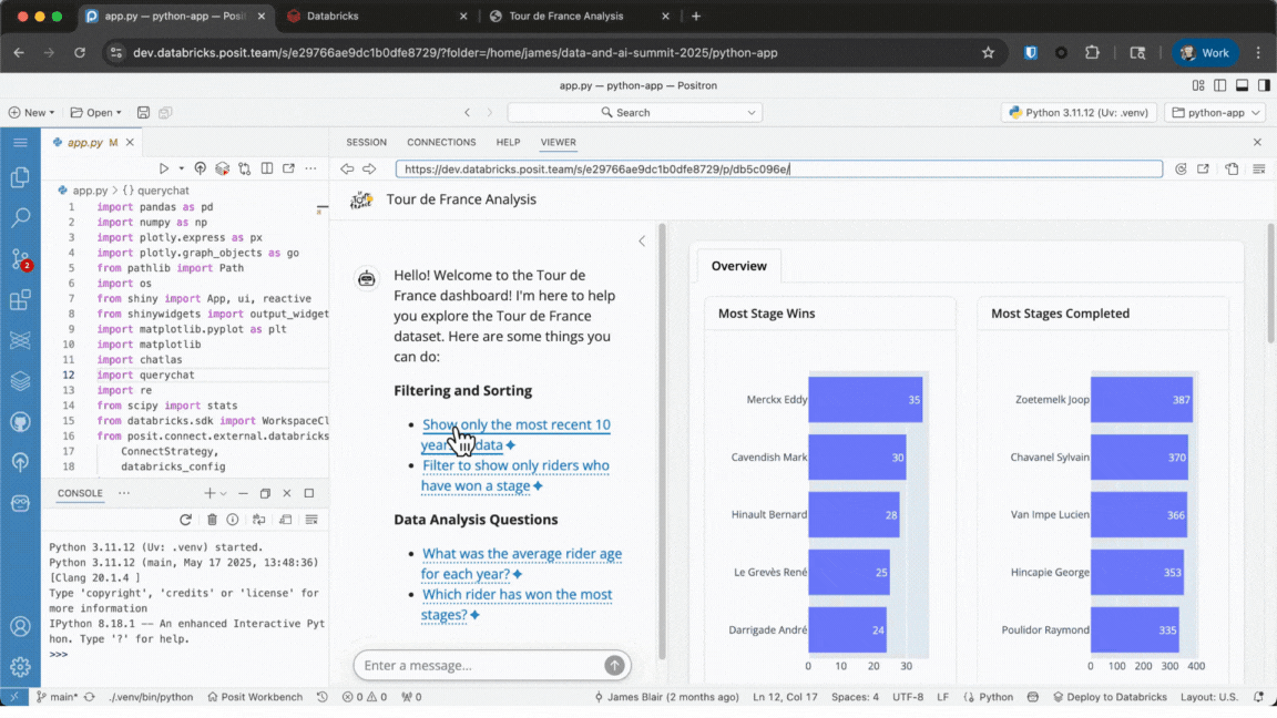 Deliver insights