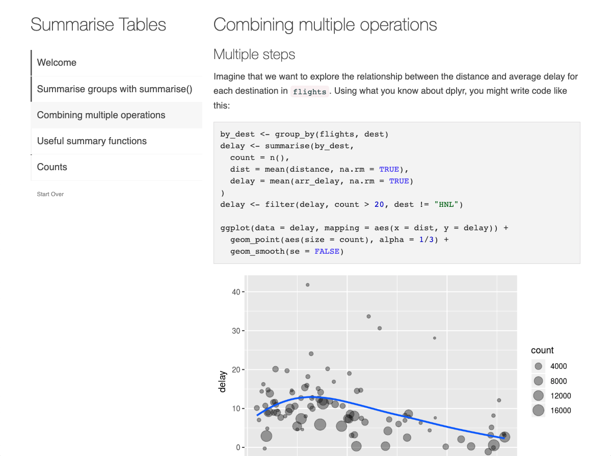 Summarizing Data with R
