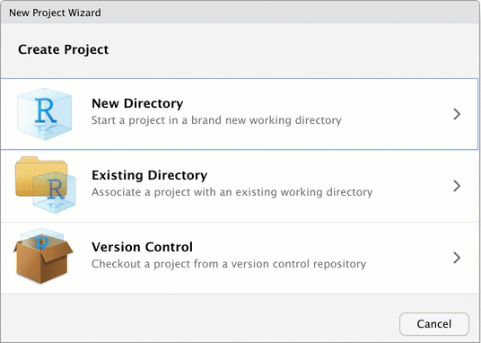 Animation showing Tabbing through New Project dialog