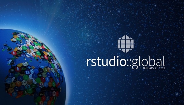 RStudio Global 2021 event poster