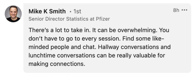 Message from Mike K Smith: There