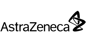 AstraZeneca's logo.
