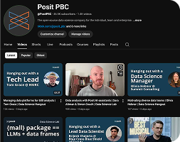 Posit on YouTube